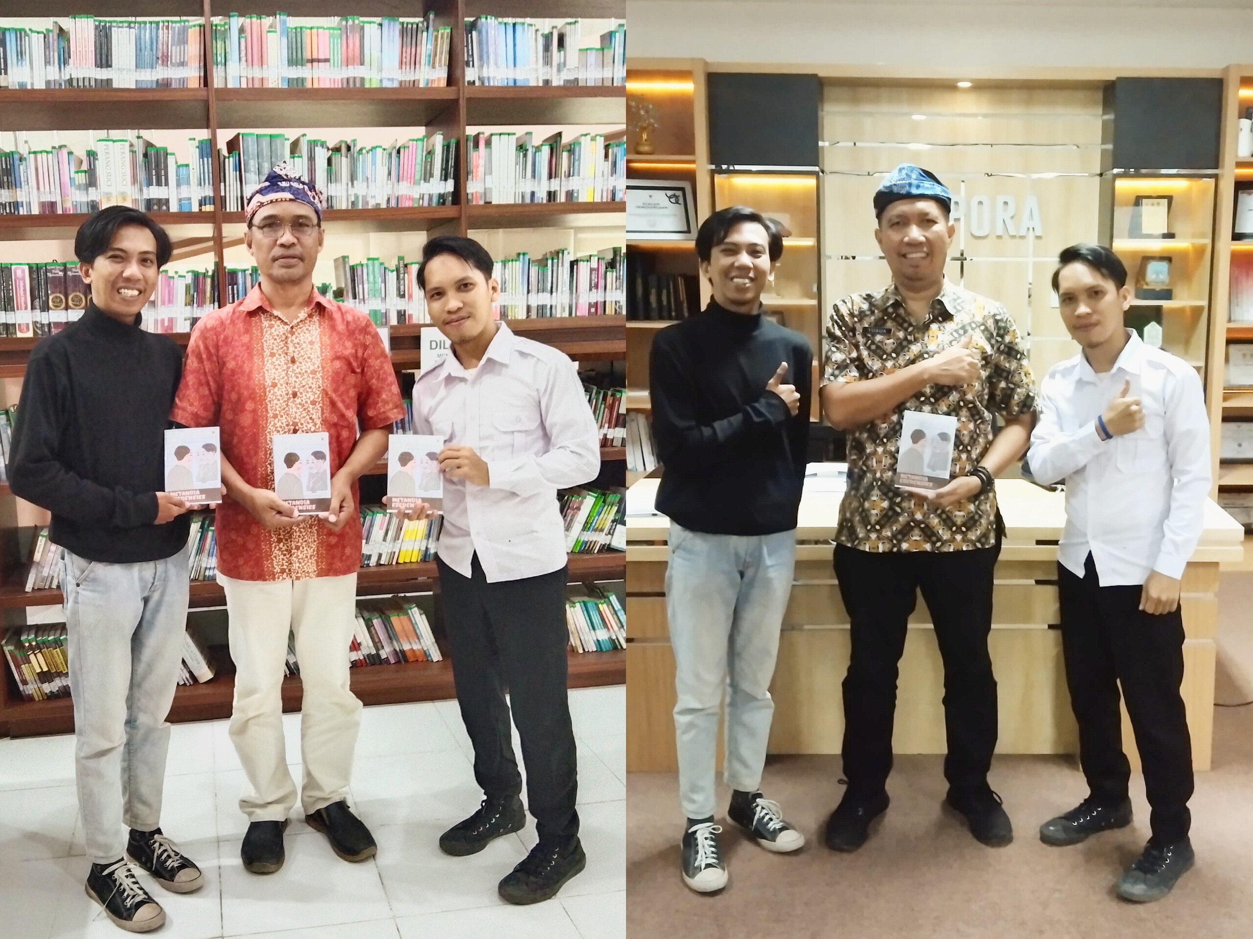 Lewat Karya Buku Perdananya “Metanoia Esedensies” Jhamaal Shandy Ajak Tingkatkan Literasi
