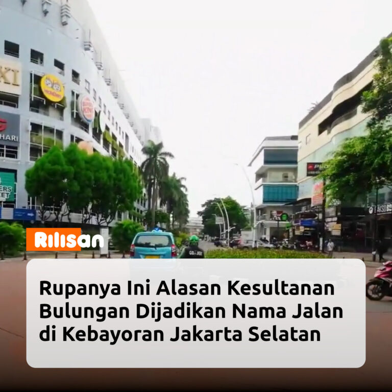 bulungan dijadikan nama jalan di kebayoran