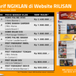 20251215 Tarif Ngiklan di Website Rilisan