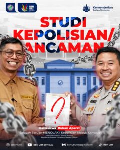 Tolak kerja sama Kepolisian, BEM UBT; “Kampus bukan ruang operasional Aparat !”