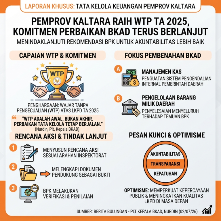 BKAD Kaltara Kebut Tindak Lanjut