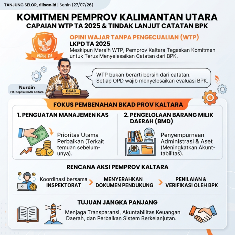 BKAD Kaltara Prioritaskan Perbaikan Manajemen Kas