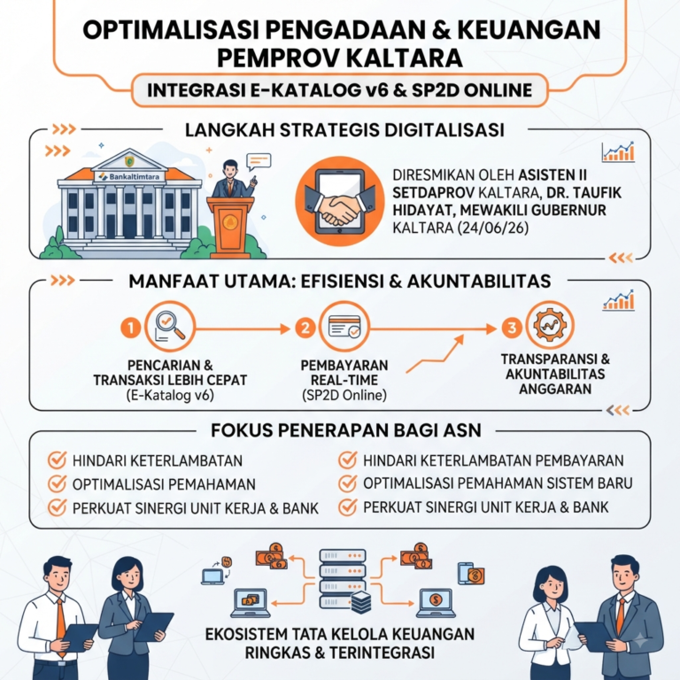 Integrasi E-Katalog v6 dan SP2D Online