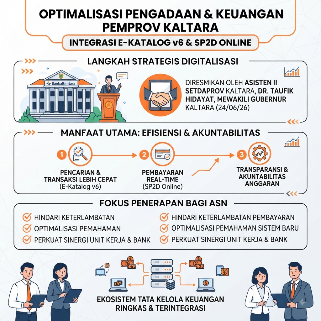 Integrasi E-Katalog v6 dan SP2D Online